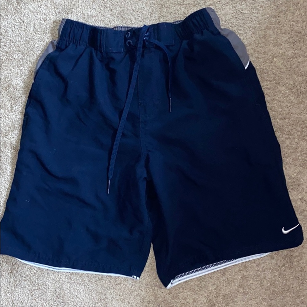 Nike Blue Trunks